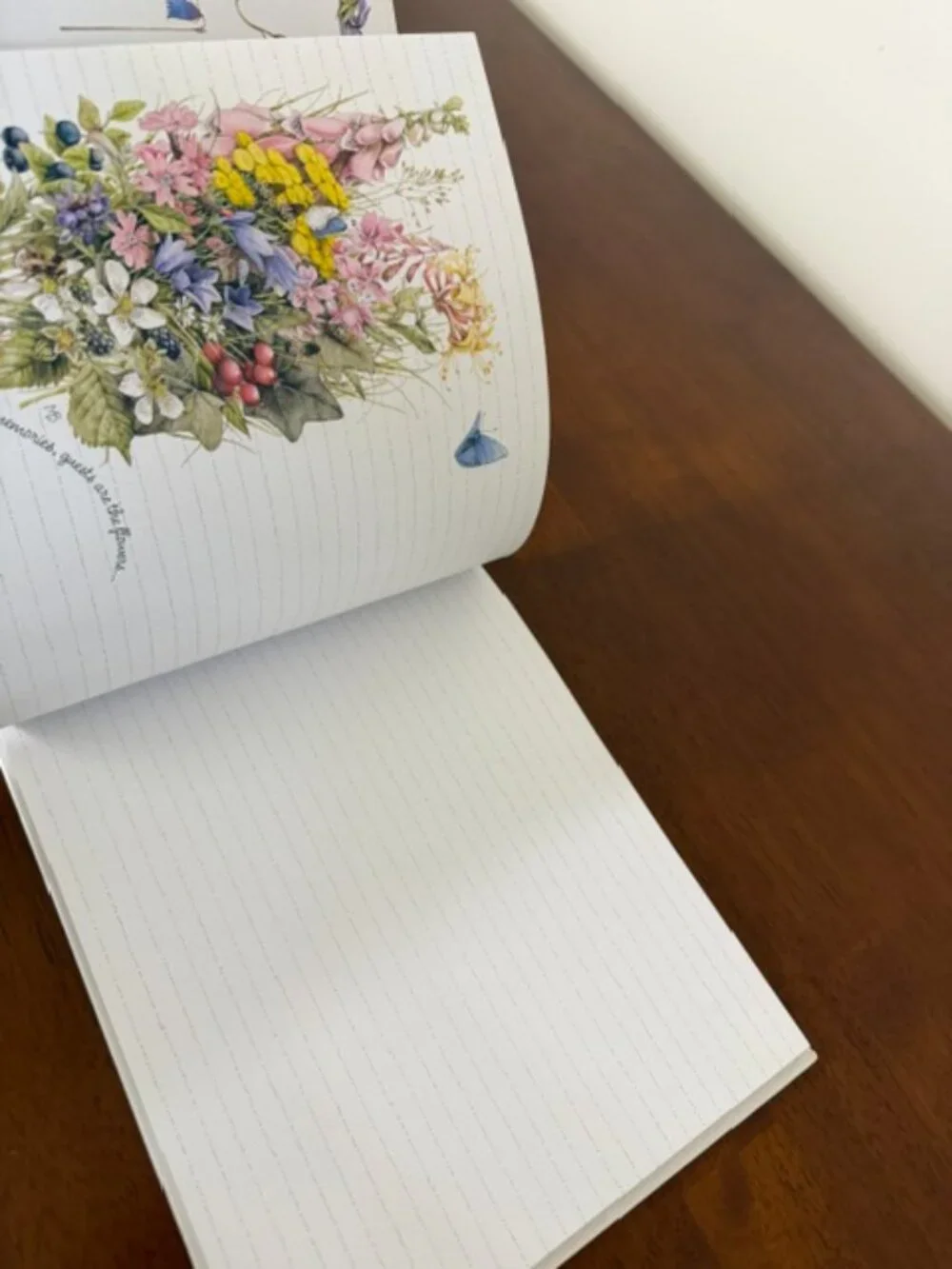Vintage Hallmark Marjolein Bastin Guest Book Nature’s Sketchbook RA8770